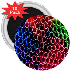 Pexels Pink Green Pipe Jpeg 3  Magnets (10 pack) 