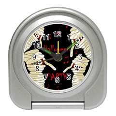 Halloween Mummy Party Travel Alarm Clocks by Valentinaart