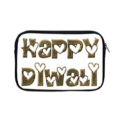 Happy Diwali Greeting Cute Hearts Typography Festival Of Lights Celebration Apple Ipad Mini Zipper Cases by yoursparklingshop