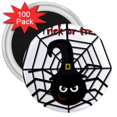 Halloween Cute Spider 3  Magnets (100 Pack)