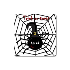 Halloween Cute Spider Square Magnet by Valentinaart