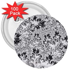 Amazing Fractal 31 A 3  Buttons (100 Pack) 