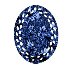 Amazing Fractal 31 D Ornament (oval Filigree) 