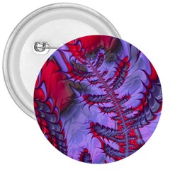 Freaky Friday Red  Lilac 3  Buttons by Fractalworld