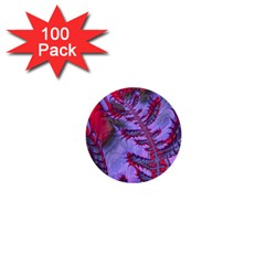 Freaky Friday Red  Lilac 1  Mini Buttons (100 Pack)  by Fractalworld