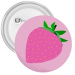 Strawberry 3  Buttons Front