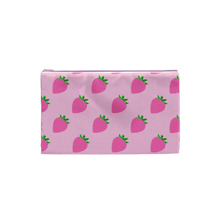 Strawberry Cosmetic Bag (Small) 
