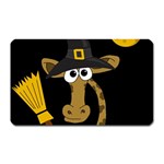 Halloween giraffe witch Magnet (Rectangular) Front