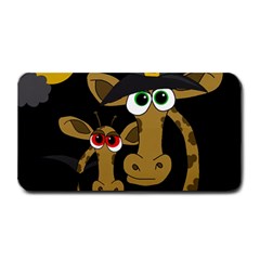 Giraffe Halloween Party Medium Bar Mats by Valentinaart