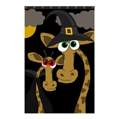 Giraffe Halloween Party Shower Curtain 48  X 72  (small)  by Valentinaart