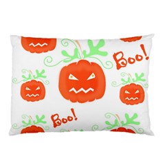 Halloween Pumpkins Pattern Pillow Case by Valentinaart