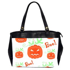 Halloween Pumpkins Pattern Office Handbags (2 Sides)  by Valentinaart