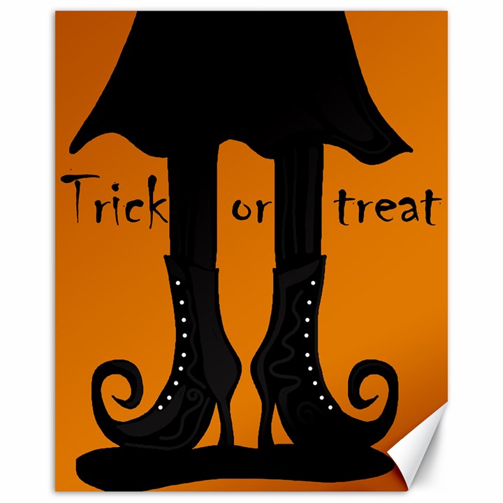 Halloween - witch boots Canvas 16  x 20  