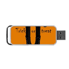 Halloween - Witch Boots Portable Usb Flash (two Sides) by Valentinaart