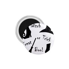 Halloween Witch 1 75  Magnets by Valentinaart