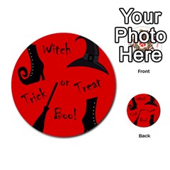 Witch Supplies  Multi-purpose Cards (round)  by Valentinaart