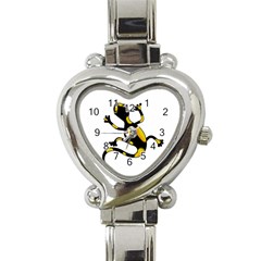 Lizard Heart Italian Charm Watch by Valentinaart