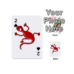 Red lizard Playing Cards 54 (Mini) 