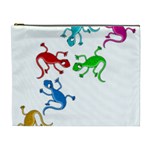 Colorful lizards Cosmetic Bag (XL) Front
