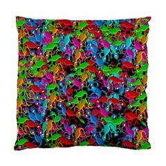 Lizard Pattern Standard Cushion Case (two Sides) by Valentinaart