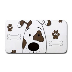 Cute Dog Medium Bar Mats by Valentinaart