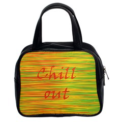 Chill Out Classic Handbags (2 Sides) by Valentinaart