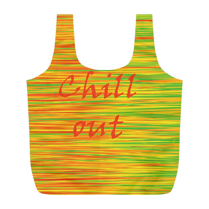 Chill out Full Print Recycle Bags (L) 