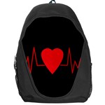 Hart bit Backpack Bag Front