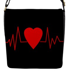 Hart Bit Flap Messenger Bag (s) by Valentinaart