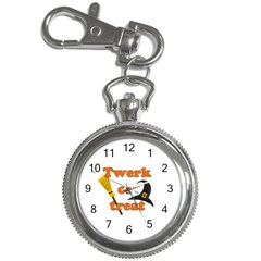 Twerk Or Treat - Funny Halloween Design Key Chain Watches by Valentinaart