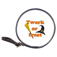 Twerk Or Treat - Funny Halloween Design Classic 20-cd Wallets by Valentinaart