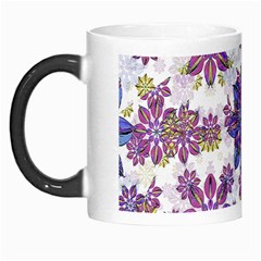 Stylized Floral Ornate Pattern Morph Mugs