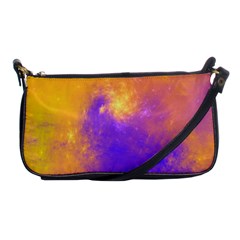 Colorful Universe Shoulder Clutch Bags by designworld65