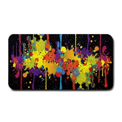 Crazy Multicolored Double Running Splashes Horizon Medium Bar Mats