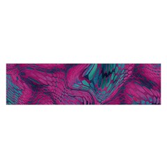 Asia Dragon Satin Scarf (oblong)