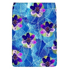 Purple Flowers Flap Covers (l)  by DanaeStudio