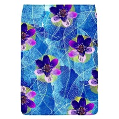 Purple Flowers Flap Covers (s)  by DanaeStudio