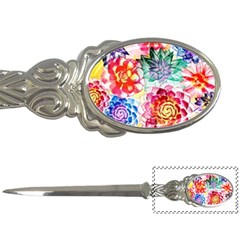 Colorful Succulents Letter Openers by DanaeStudio