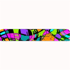 Abstract Sketch Art Squiggly Loops Multicolored Small Bar Mats by EDDArt