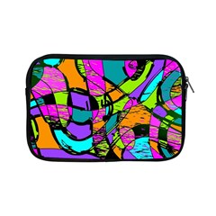 Abstract Sketch Art Squiggly Loops Multicolored Apple Ipad Mini Zipper Cases by EDDArt