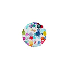 Colorful Diamonds Dream 1  Mini Buttons by DanaeStudio