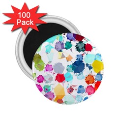 Colorful Diamonds Dream 2 25  Magnets (100 Pack) 