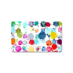 Colorful Diamonds Dream Magnet (name Card) by DanaeStudio