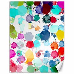 Colorful Diamonds Dream Canvas 18  X 24   by DanaeStudio