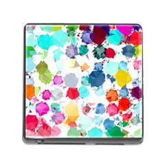 Colorful Diamonds Dream Memory Card Reader (square) by DanaeStudio