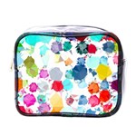 Colorful Diamonds Dream Mini Toiletries Bags Front