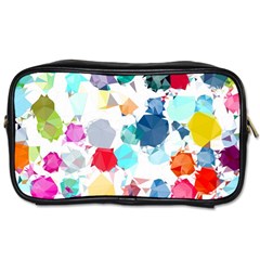 Colorful Diamonds Dream Toiletries Bags 2-side by DanaeStudio