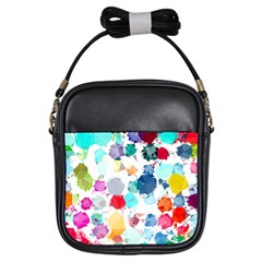 Colorful Diamonds Dream Girls Sling Bags by DanaeStudio