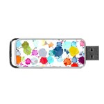 Colorful Diamonds Dream Portable USB Flash (Two Sides) Back