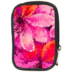 Geometric Magenta Garden Compact Camera Cases by DanaeStudio